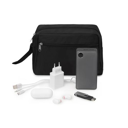 Органайзер для электроники и проводов Carriage, черный