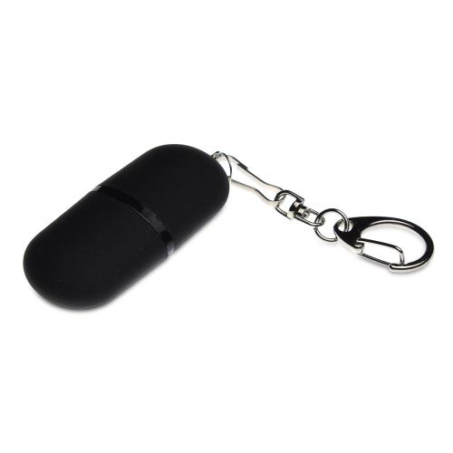 Флешка Goutte Soft-touch на 4 Гб, черный