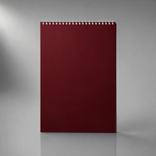Бизнес - блокнот Альт А4 (198 х 285 мм) Office 60 л., бордовый