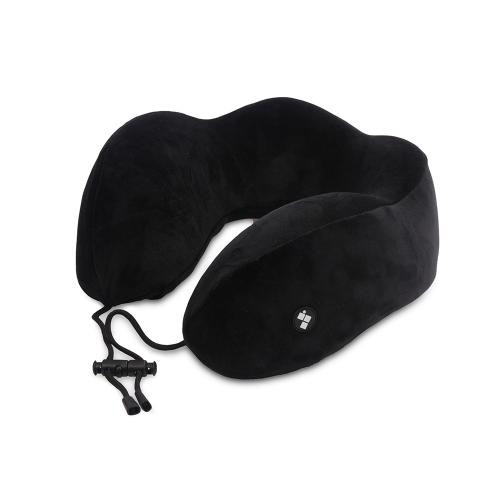 Подушка для путешествий с эффектом памяти Мемо Bluewinder Black