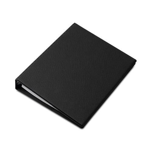 Блокнот на кольцах Favor, черный