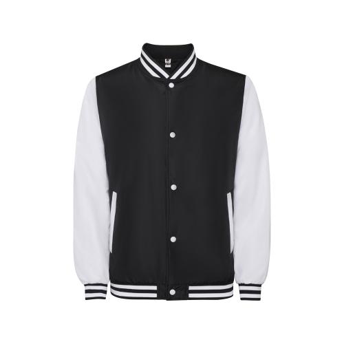 Бомбер утепленный California унисекс, черный/белый