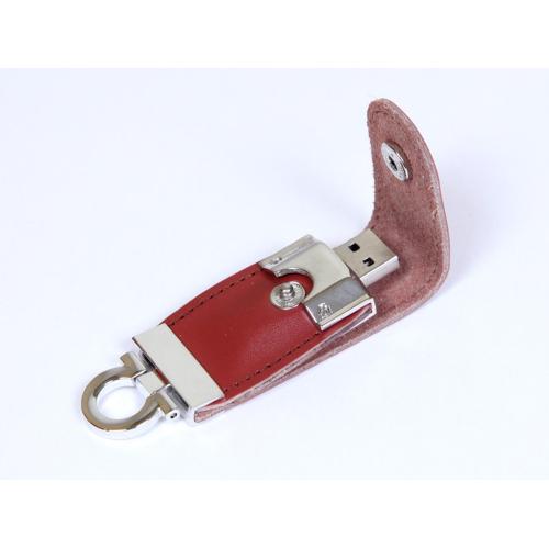 USB-флешка на 16 Гб в виде брелка, коричневый