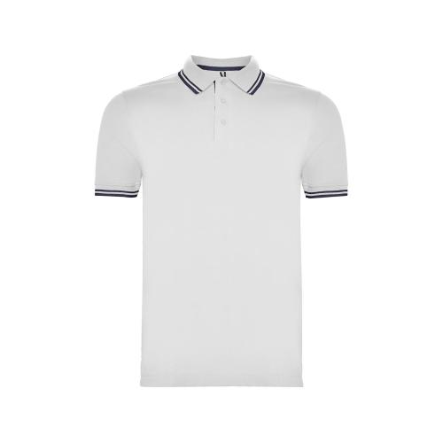 Рубашка поло Montreal мужская, белый/нэйви