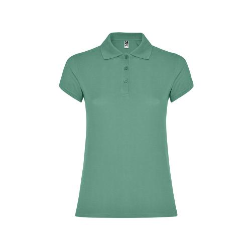 Рубашка-поло Star женская, темный ментол