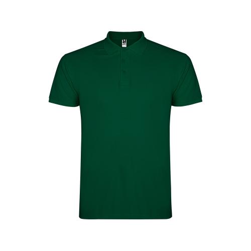 Рубашка поло Star мужская, бутылочный зеленый