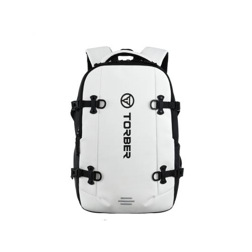 Рюкзак спортивный TORBER Xtreme 18, белый/чёрный, 31 х 12 х 46 см, 17л