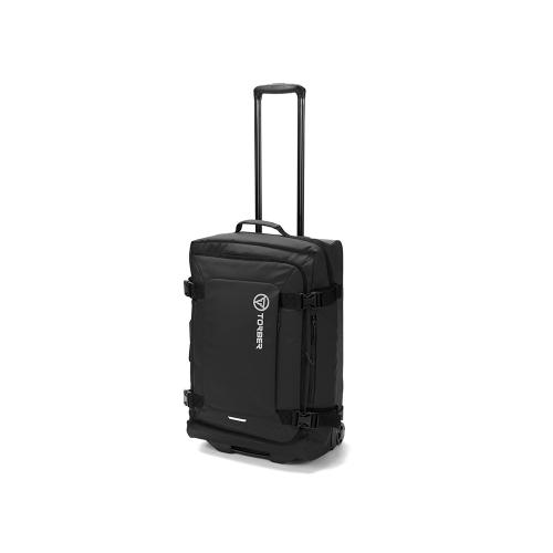 Сумка на колесах TORBER Mobi, чёрный, полиэстер 900D с PU покрытием, 60 х 38 х 25,5 см, 57 л