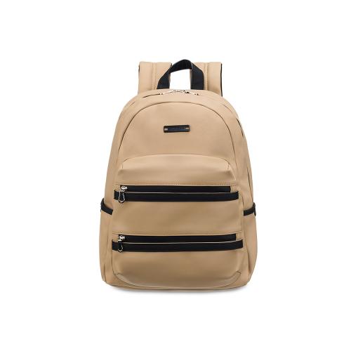 Рюкзак TORBER НОВА с отделением для ноутбука 14.1, бежевый, полиэстер, 31,5 х 12,5 х 39,5 см