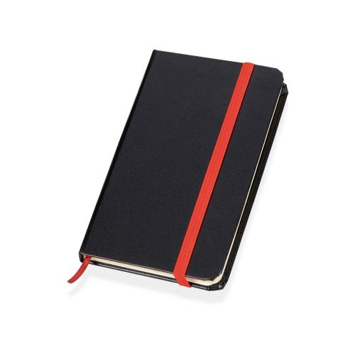 Блокнот Имлес, черный/красный