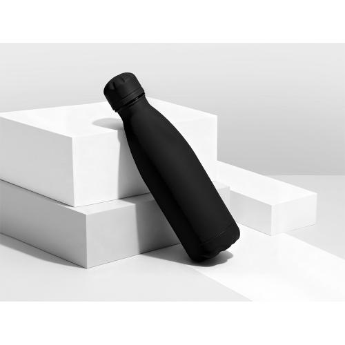 Вакуумная термобутылка Vacuum bottle C1, soft touch, 500 мл, черный