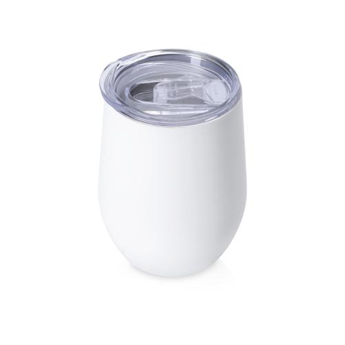 Термокружка Vacuum mug C1, soft touch, 370мл, белый