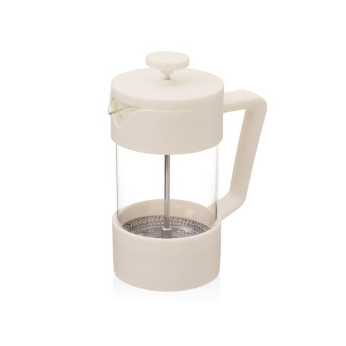 Пластиковый френч-пресс Intense, 600мл, белый