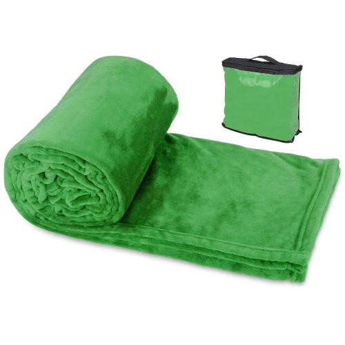 Плед Тедди, зеленый