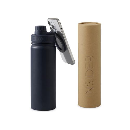 Вакуумная термобутылка с magsafe-держателем INSIDER, 600 мл, синий