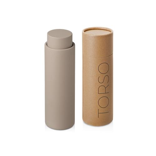Вакуумный термос с двойными стенками и медным слоем Torso, 480 мл, бежевый