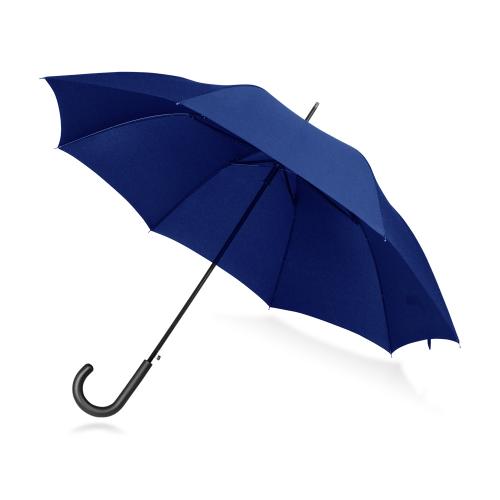Зонт-трость Wind, полуавтомат, темно-синий