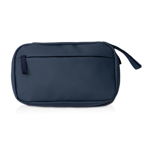 Косметичка-органайзер DULAC/ЛАВИЯ из искусственной кожи, синий нейви
