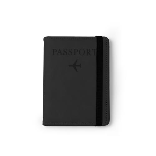Обложка для паспорта MUNDI из полиуретана, черный