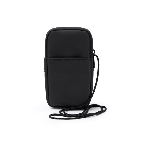 Сумка для мобильного телефона SEUL из экокожи, черный