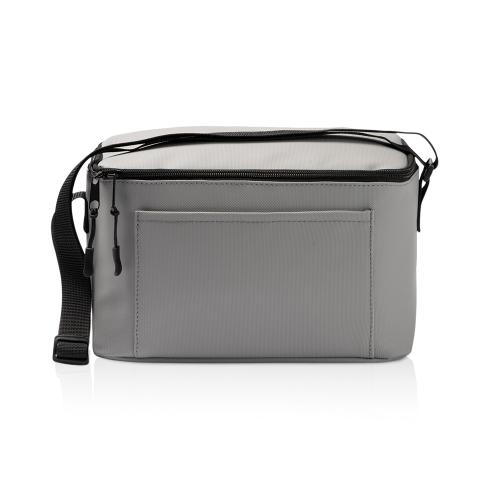 Сумка-холодильник из искусственной кожи с регулируемыми ручками Дэнвер (DENVER), серый