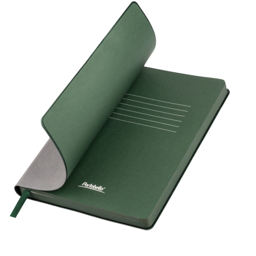 Ежедневник Latte NEW недатированный, серый/зеленый