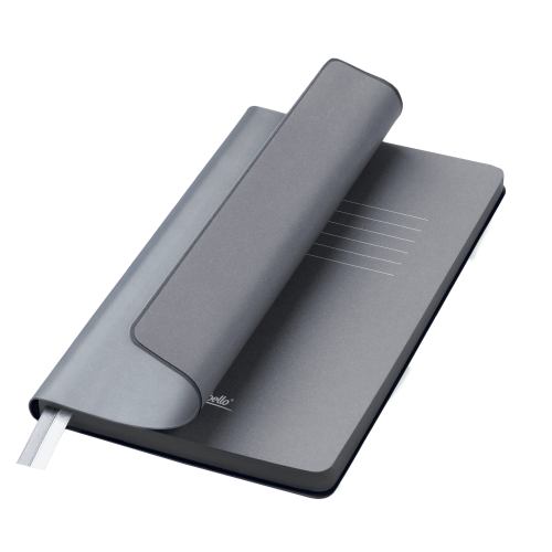 Ежедневник Мун Ривер (Moon River) недатированный, стальной (без упаковки, без стикера)