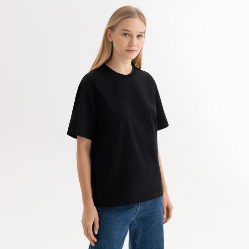 Футболка унисекс RUST, 100% хлопок, 240 гр., черная