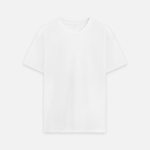 Футболка унисекс премиум Аура (Aura), 100% хлопок 200гр. белый, размер M/L