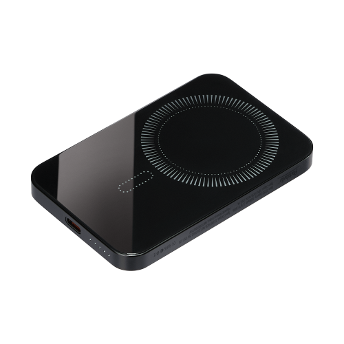 Внешний аккумулятор Artex PD 5000mAh с функцией беспроводной зарядки 15W, черный