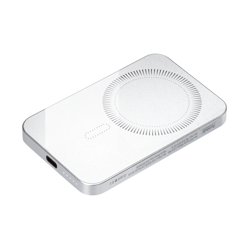Внешний аккумулятор Artex PD 5000mAh с функцией беспроводной зарядки 15W, серебряный