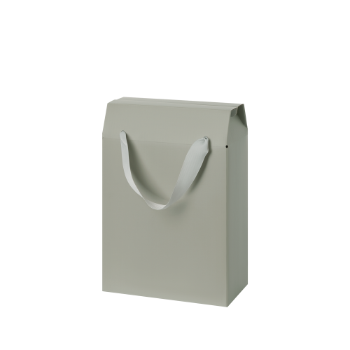 Подарочная коробка-пакет универсальная малая, серая