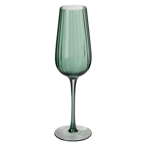 Бокал для шампанского Capri, зеленый