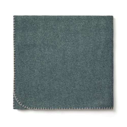 Плед VINGA Bilton, 130х170 см - зеленый; 