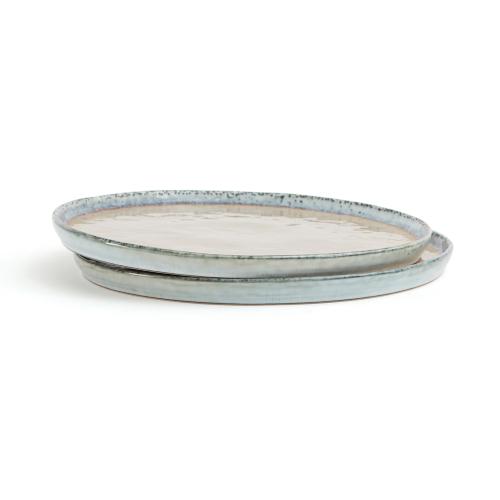 Набор плоских тарелок VINGA Nomimono, d26,5 см, 2 шт. - бежевый; 