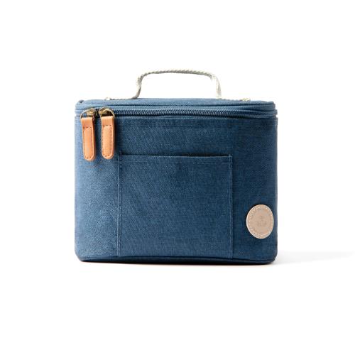 Велосипедная сумка-холодильник VINGA Sortino из rPET - синий;