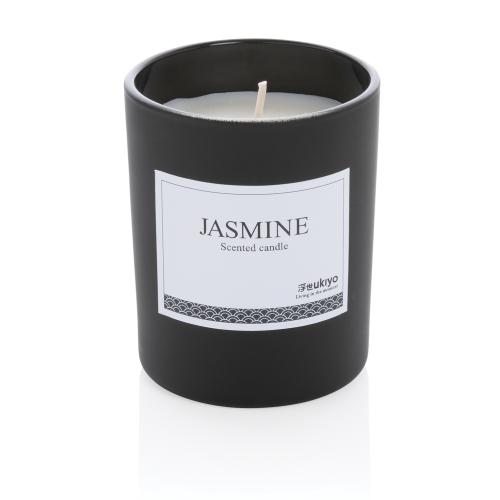 Маленькая ароматическая свеча Ukiyo в стекле - черный;