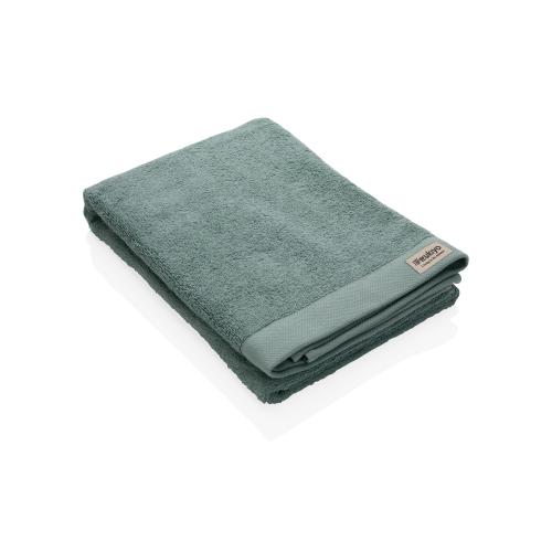 Банное полотенце Ukiyo Sakura из хлопка AWARE™, 500 г/м², 70x140 см - зеленый;