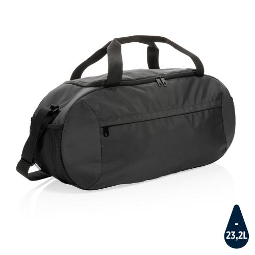 Спортивная сумка Impact из RPET AWARE™ - черный; 