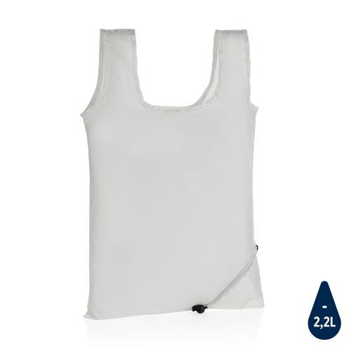 Плотная складная сумка-шоппер Impact из RPET AWARE™ - белый;