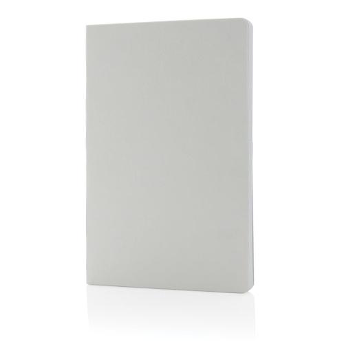 Блокнот Salton из переработанной бумаги, A5 - белый; 