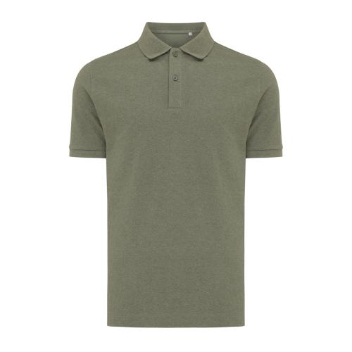 Рубашка поло Iqoniq Yosemite из переработанного хлопка-пике, унисекс, 220 г/м² - вересково-зеленый; 